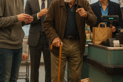 “A Cane on the Floor, A Lesson in the Rain: How a Veteran Quietly Changed a Life”