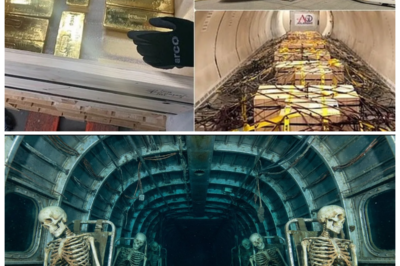 “Gold in the Wreckage ✈️ The Downed Transport Plane That Refused to Give Up Its Diplomatic Secrets — With Cargo So Intact It’s Triggering Panic Among Those Who Prayed It Would Stay Lost Forever” — Divers whisper the silent fuselage feels like a frozen crime scene, hinting at last-minute betrayals, desperate radio calls, and a covert deal hidden behind diplomatic smiles that may have driven the crew into a deadly spiral nobody dared report 👇