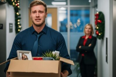 Fired on Christmas Eve — He Lost Everything.
