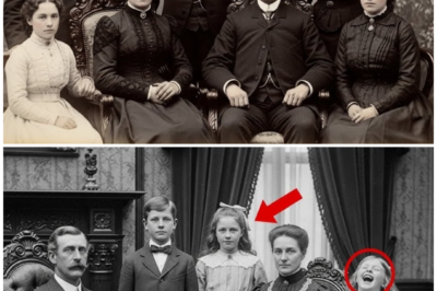 This 1900 Family Photo Was Retouched — Until Zoom Revealed a Dark Secret They Tried to Hide