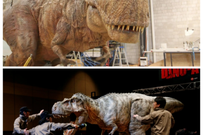 Inside the Factory Where Robotic Dinosaurs Come to Life