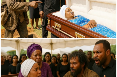 🔥 “She’s Not Dead”, Homeless Man Stops Billionaire’s Funeral To Save Her, What Happened Next Shocked