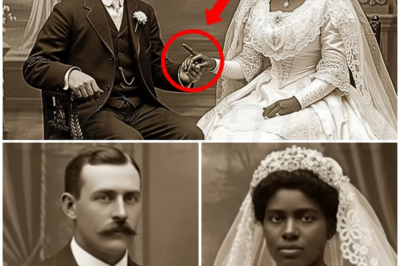 🔥 It was just a wedding photo — until you zoomed in on the bride’s hand and discovered a dark secret