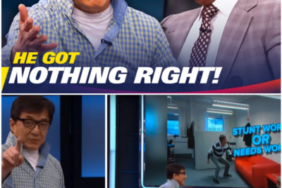 Jackie Chan Reacts to Stunt Fails and Accidentally Teaches the World a Lesson