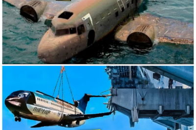 ✈️ “Navy Pulls Airplane From Sea, Then They Make An Astonishing Discovery That Will Shock the World!” When the Navy recovered a sunken airplane from the depths of the ocean, they expected to find wreckage. But what they uncovered inside was far more shocking. Hidden within the plane’s cargo hold were items suggesting a covert operation, sparking fears of a long-forgotten mission gone wrong. The discovery is far darker than anyone could have imagined — and the implications could change history forever 👇