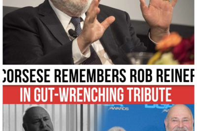 “I HAVE TO USE PAST TENSE”: MARTIN SCORSESE’S CHILLING WORDS ABOUT ROB REINER SEND HOLLYWOOD INTO A PANIC, AS INSIDERS INSIST THIS ISN’T ABOUT A FUNERAL BUT A SHOCKING TRAGEDY THAT ‘ENDED’ A FRIENDSHIP, A SHARED ERA, AND A WAY OF SEEING MOVIES THAT CAN NEVER COME BACK 🎥🕯️ The narrator leans in with a razor smile, hinting that when legends mourn in past tense, it’s not the body that’s gone, it’s the bond—and that loss can be louder than death itself 👇