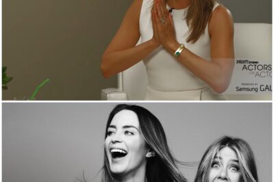 The Untold Truth Behind Jennifer Aniston and Emily Blunt’s Unexpected Friendship