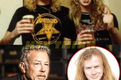 Betrayed Brother Unleashed: James Hetfield’s Explosive 61-Year-Old Confession Exposes the Bloody Firing & Eternal War with Dave Mustaine! 🎸💥 Oh honey, picture this: young metal gods clash in a booze-fueled inferno, one gets booted like trash on a Greyhound, and decades later Hetfield cracks open the vault of guilt, rage, and what-ifs that birthed Megadeth’s vengeful empire—did the punch over a dog really doom their brotherhood, or was it a jealous plot to steal the throne? The raw 2004 face-off and killed collab will shred your heartstrings! 👇