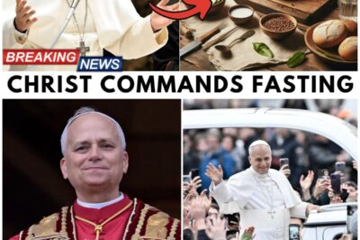 🥗 Pope Leo XIV Announces a New Global Fast—Claiming It Was Ordered by Christ Himself