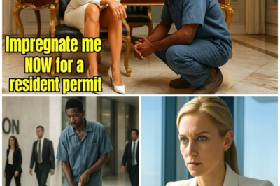 A billionaire boss gave permanent residence visa to a poor janitor to get her pregnant then…