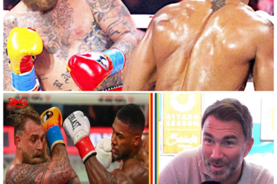 🐘 “UNFORGETTABLE REACTION: Eddie Hearn CLAPS BACK at Jake Paul’s ‘Wobbling’ Comments About Joshua! 🎤 ‘If you want respect in boxing, earn it in the ring!'” In a dramatic turn of events, Eddie Hearn has reacted strongly to Jake Paul’s remarks about Anthony Joshua, asserting that respect in boxing must be earned through hard work and dedication. Hearn’s response not only defends Joshua’s legacy but also reflects the ongoing tension between traditional boxing and the influencer culture. As fans await the fallout from this exchange, the boxing community is left to ponder what this means for the future of the sport and its stars! 👇