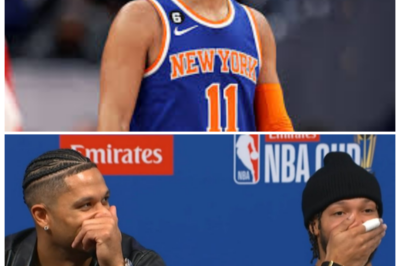 🐘 Jalen Brunson and Josh Hart’s Funny Moment: ‘Inch for Inch’ Reaction! 😂 “After Josh Hart’s playful assertion of being ‘inch for inch’ the best, Jalen Brunson’s reaction was nothing short of entertaining. This funny exchange highlights the camaraderie between the two players and adds to the team’s positive vibe. What did they say that had everyone laughing? 👇”