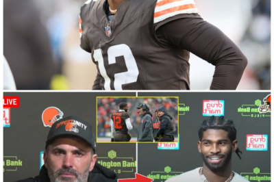 🐘 Browns Drama: Kevin Stefanski Apologizes to Shedeur Sanders for Alleged Sabotage! ⚡ “Following the announcement of Shedeur Sanders as the franchise quarterback, Kevin Stefanski has issued a heartfelt apology, admitting to actions that may have sabotaged Sanders’ confidence!” This revelation has sparked intense discussion among fans and analysts alike. What details have emerged regarding this situation, and how will it affect the team’s dynamics? 👇