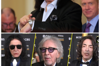 🐘 KISS at the Kennedy Center Honors: Gene Simmons, Paul Stanley, and Peter Criss Make a Statement! 🎤 “In a spectacular display of rock and roll royalty, KISS icons graced the Kennedy Center Honors with their unforgettable presence!” Gene Simmons, Paul Stanley, and Peter Criss not only celebrated their legacy but also set the stage for a night to remember. What key moments captured the spirit of KISS during this prestigious event? 👇