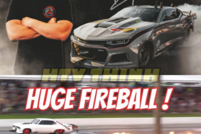 “Inferno on the Track: Ryan Martin’s Car Erupts in a Massive Fireball! 🔥 What Went Wrong?” In a shocking turn of events, Ryan Martin’s car was engulfed in a huge fireball during a high-stakes race! As flames erupted and chaos ensued, fans were left gasping in disbelief. What caused this terrifying explosion, and how did Ryan escape unscathed? Get ready for the jaw-dropping details of this fiery incident! 👇