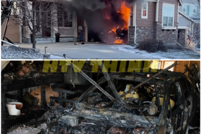 Charging Hybrid Vehicle Sparks Catastrophic House Fire