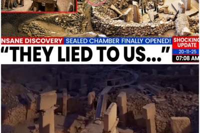 Sealed Chamber Beneath Göbekli Tepe Was Finally Opened And Turkey Is in Shock!