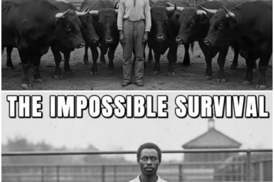 The Baron Locked His Slave With 6 Aggressive Bulls – The Man Left With All 20 Following Him