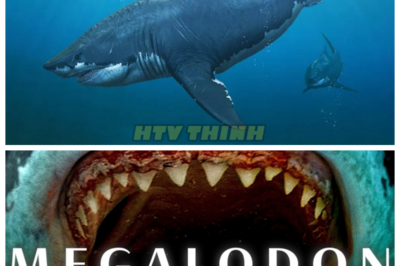 🙊 The Megalodon’s Dark Legacy: Are We Ready for Its Return? 🌌⚠️  In a groundbreaking revelation, scientists reveal that the Megalodon was not only larger and more terrifying than previously believed, but its extinction may not be as final as once thought. As researchers explore the depths of the ocean, they piece together evidence suggesting that this apex predator could still exist in the shadowy realms of the sea. With time running out to protect our marine ecosystems, the world must grapple with the chilling reality that the Megalodon’s legacy could haunt us once more. Are we equipped to confront the resurgence of this monstrous predator, or will we be caught unprepared by nature’s most formidable force? The answers lie beneath the waves, shrouded in mystery and danger. 👇