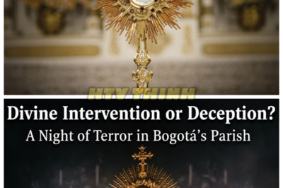 🙊 Divine Intervention or Deception? A Night of Terror in Bogotá’s Parish 🔪🗝️  On an ordinary evening in a Bogotá parish, a quiet moment of Eucharistic Adoration transforms into a harrowing spectacle that leaves a priest in tears and the congregation on edge. As the Eucharist begins to move, an unsettling tension grips the church, challenging the very nature of faith and belief. With time slipping away and skepticism rising, the faithful must grapple with the terrifying possibility that their understanding of the divine is about to be irrevocably altered. In a world dominated by technology and scrutiny, can they discern the truth behind this supernatural event, or will they be left with more questions than answers? The night unfolds with a palpable sense of dread, leaving audiences to ponder the thin line between faith and fear. 👇