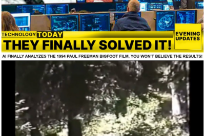 🦊 AI BREAKS THE SILENCE—THE 1994 PAUL FREEMAN BIGFOOT FILM FINALLY ANALYZED, AND THE RESULTS WILL SHATTER EVERYTHING YOU THOUGHT YOU KNEW! 🤯