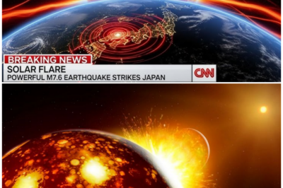 🦊 SOLAR FLARES, SHIFTING PLATES & SECRET WARNINGS—IS THE M7.6 JAPAN QUAKE JUST THE FIRST SIGN OF SOMETHING FAR MORE TERRIFYING? 🌪️