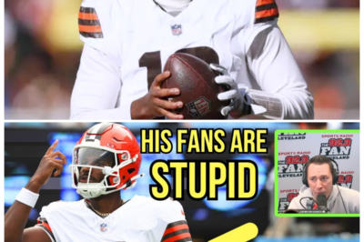 🐘 “SHEDEUR SANDERS FANS GET TRASHED!” Browns Host Sparks Outrage with Controversial Comments! 🚨 In an explosive segment that has left fans reeling, a Browns radio host has launched a blistering attack on Shedeur Sanders’ supporters, labeling their enthusiasm as “naive” and “overblown!” “Just because he’s the new face doesn’t mean he’s the answer!” he declared, igniting a firestorm of reactions from both sides. As fans rally to defend their favorite player, the controversy raises questions about loyalty and expectations in the world of sports. Will this backlash motivate Sanders to prove his critics wrong, or will it create further division? Stay tuned for the fallout! 👇