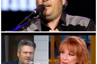 “Blake Shelton’s Epic Showdown with Joy Behar: ‘I Didn’t Come Here to Make Friends!’ 💥🔥”  In a jaw-dropping episode of The View, country superstar Blake Shelton unleashed a verbal barrage that left Joy Behar reeling, declaring, “I didn’t come here to make friends!” as the tension in the studio reached a boiling point, shocking viewers and sending Hollywood into a frenzy; the unexpected clash revealed deep-seated rivalries and unfiltered emotions, leaving fans wondering if this was just a scripted stunt or a genuine breakdown of civility, while insiders whisper about a brewing feud that could change the landscape of daytime television forever! 👇
