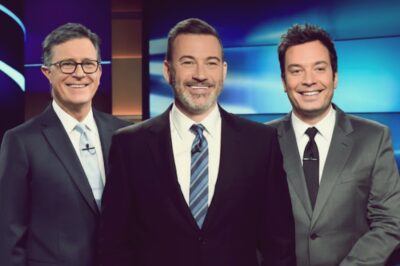 Late-Night Bombshell: Colbert, Kimmel & Fallon Unite for Explosive ‘Freedom Show’ Revolution – TV’s Biggest Power Move in 2026