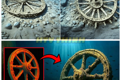 Salvage Divers Uncover Pharaoh’s Chariot Wheel in the Red Sea—What They Found Will TERRIFY You! ⚔️🌊 In a shocking underwater discovery, salvage divers have uncovered a chariot wheel believed to belong to an ancient Pharaoh, and what they’ve uncovered is more horrifying than anyone could have imagined. The implications of this find could change everything we thought we knew about ancient Egypt and its long-forgotten mysteries. What secrets does the Red Sea hold, and why is this discovery so unsettling? 👇