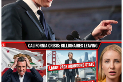 🐘 “California Governor Crumbles as Larry Page LEAVES State — Billionaires are FLEEING! 🌪️”  In a jaw-dropping turn of events, the Governor of California has lost all semblance of control as tech mogul Larry Page packs his bags and abandons the Golden State, sending shockwaves through the political landscape! “When the rich start running, you know the ship is sinking!” With billionaires fleeing in droves, can the governor salvage his reputation, or is this the beginning of the end for California’s elite? 👇