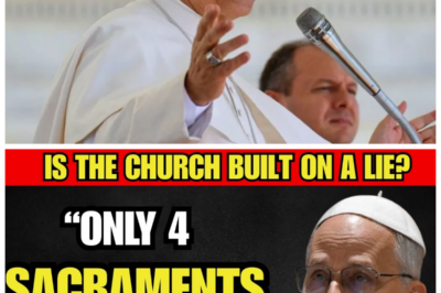 “Pope Leo XIV Exposes the Shocking Truth: Only 4 Sacraments Matter—What About the Rest?” 😲💔🕵️‍♂️  In an unprecedented declaration, Pope Leo XIV has boldly stated that only four sacraments hold any real significance, leaving the faithful stunned and questioning their spiritual practices. “Seems like the rest were just a nice idea!” he sarcastically remarked, igniting a firestorm of debate and disbelief. As congregations reel from this shocking news, many are left wondering what their faith truly means. Are years of devotion now in vain? With emotions running high and faith on the line, this revelation could redefine the very essence of belief! 👇