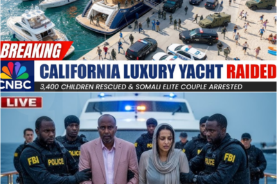 1 MIN AGO: FBI & ICE STORMED Luxury YACHT — 3,400 Children Rescued & Somali Elite Couple ARRESTED