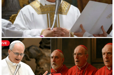 🕊️ What Pope Leo XIV Did at the End of Mass No One Will Ever Forget—A Silent Gesture That Stopped the Basilica Cold, Left Cardinals Glancing Sideways, and Sparked Whispers of Meaning Far Bigger Than Any Homily In a hushed, razor-edged narration, insiders insist the final moments weren’t planned theater but a deliberate signal, as cameras lingered, protocol bent, and the faithful felt something shift in the air, raising the question of whether this was humility on display or a quiet line drawn for those paying attention 👇