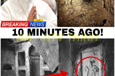 BREAKING: Vatican Confirms Shocking Discovery Under St. Peter’s Basilica – Pope Leo XIV Is First to Enter and the World Is Watching!! 😱