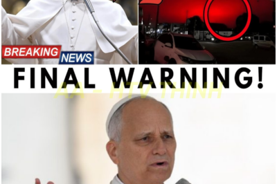 😱 The Night Sky Turns Blood Red as Pope Leo XIV Unveils His FINAL Message to Humanity — The Revelation Will SHOCK the World!