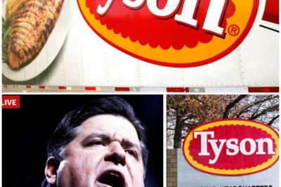 “ILLINOIS IN CHAOS: Tyson Foods LEAVES Chicago — Governor PANICS as Thousands of Jobs and Billions in Revenue Head for the Door!” In an explosive economic setback, Tyson Foods has announced it’s leaving Chicago, leaving the governor scrambling to manage the fallout. With thousands of jobs at stake and billions in revenue about to vanish, what led to this drastic decision, and how will Illinois handle the massive impact on its economy? The panic is palpable, and the city’s future now hangs in the balance. 👇