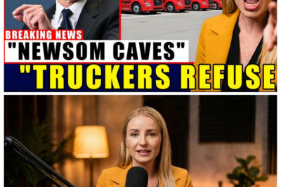 Cal1f0rn1a G0vern0r CAVES as Truckers Refuse t0 C0mply W1th New Mandate