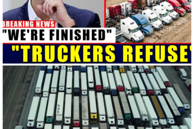 California Governor CAVES as Truckers Refuse to Comply With New Mandate  Behind tense emergency negotiations, stalled highways, and a growing rebellion across the freight industry, a stunning political retreat is unfolding in California. Thousands of truckers are parking their rigs, supply chains are grinding to a halt, and state leaders are scrambling as a controversial mandate collapses under pressure. What forced the governor to back down — and could this uprising trigger a nationwide transportation crisis? Click the article link in the comment to uncover the obscure details mainstream media refuses to reveal.