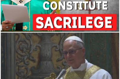 WHAT IS SACRILEGE? 5 SINS YOU MAY BE COMMITTING WITHOUT KNOWING – The Truth Revealed by Pope Leo XIV