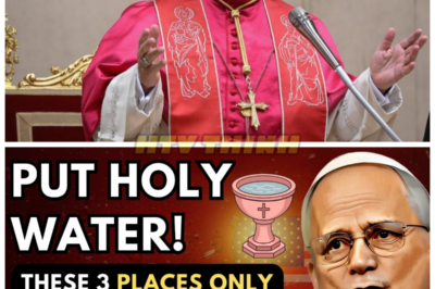 3 Places to Put Holy Water That Will Make Demons Flee Your Home FOREVER—Pope Leo XIV’s Powerful Teachings 😱 Pope Leo XIV has revealed three sacred spots in your home where placing holy water will banish demons and evil spirits forever. What are these powerful locations, and why is this specific guidance so crucial for protecting your home? The teachings behind these rituals could change your spiritual practice—and your life. Want to know where to place the holy water? Check the comments for all the explosive details!👇