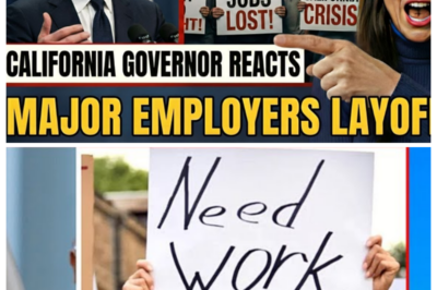 California Governor Reacts After Major Employers Announce Layoffs