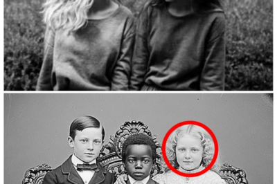 This photo of three children seems innocent until experts uncover a hidden truth.  The antique shop in Charleston smelled of old wood and mothballs.  Marcus Williams had been browsing estate sale items for over an hour when he noticed the small dgeray type in a tarnished silver frame, half hidden behind a stack of depression glass.  As a researcher for the Equal Justice Initiative documenting the legacy of slavery in America, Marcus had trained himself to look for images that told stories beyond their surfaces.  This photograph stopped him cold.  Three children, probably between 8 and 10 years old, sat together on an ornate garden bench.  Two white children, a boy and a girl with blonde ringlets, flanked a black child in the center.  All three wore expensive clothing.  The white boy in a tailored suit with a bow tie.  The girl in an elaborate dress with lace trim.  The black child in equally fine clothes, a pressed white shirt, dark vest, and trousers that match the white boys.