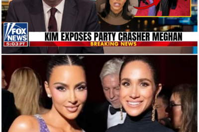 Kim Kardashian’s Explosive Warning: The Truth Behind Meghan Markle’s Party Crash Scandal!