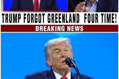 1 MIN AGO: Trump Forgets Greenland’s Name FOUR Times on Stage in Davos