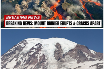 😱 1 MINUTE AGO: Mount Rainier’s West Flank Is COLLAPSING – 80,000 Have 40 Minutes to Escape 😱 – HTT