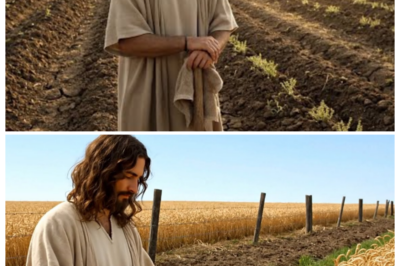 🌾 MIRACLE IN THE FIELDS — JESUS HIMSELF SEEN “GROWING WHEAT” IN AI CHRISTIAN TRIBUTE, BELIEVERS STUNNED 💥 In a breathtaking digital recreation, AI imagery brings the Savior into sun-drenched fields, planting seeds and guiding growth with divine hands, leaving viewers awestruck as faith and technology collide in a tribute that feels less like art and more like a revelation 👇