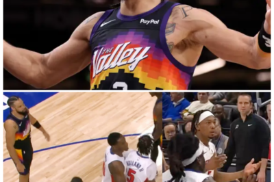 🐘 Tensions Rise: Ron Holland Holds Back Dillon Brooks as Isaiah Stewart Bumps Gillespie! 🔥 “Is this the start of a heated rivalry?” In a dramatic moment on the court, Ron Holland stepped in to prevent Dillon Brooks from escalating a confrontation, while Isaiah Stewart took matters into his own hands by bumping Gillespie after the whistle. As emotions ran high, fans are left wondering what this means for the dynamics of the game and the players involved. Dive into the action and explore the fallout! 👇