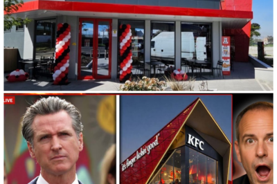 🍗 CALIFORNIA IN CRISIS — GOVERNOR LOSES IT AS KFC SHUTS DOWN STATEWIDE, FRIED CHICKEN FANS PANIC 💥 What started as a fast-food exit becomes a political nightmare as shelves empty, social media explodes with outrage, and the governor reportedly slams his fist in the capitol, scrambling to reassure constituents that the Golden State can survive a chicken shortage 👇