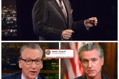 🐕 Gavin Newsom’s NIGHTMARE: Bill Maher CALMLY DISMANTLES Him in Explosive Debate—What’s Next for the Governor? 💥 In a dramatic showdown that has everyone talking, Bill Maher took the stage and methodically tore apart Governor Gavin Newsom’s arguments, leaving him visibly shaken! With tensions running high and the stakes at their peak, Maher’s composed yet biting critique has raised serious questions about Newsom’s leadership. Will this encounter be the catalyst for a political reckoning, or can the governor bounce back from this devastating blow? The drama is thick as the implications unfold! 👇